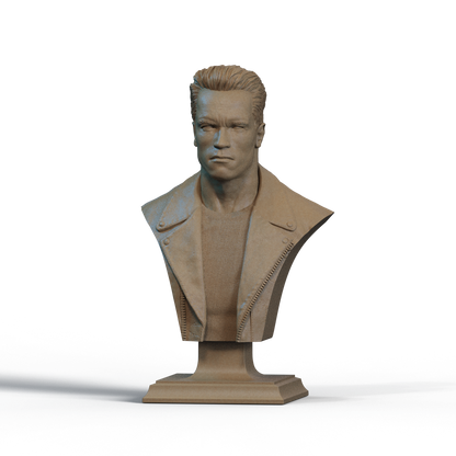 Digital STL Terminator Bust v3