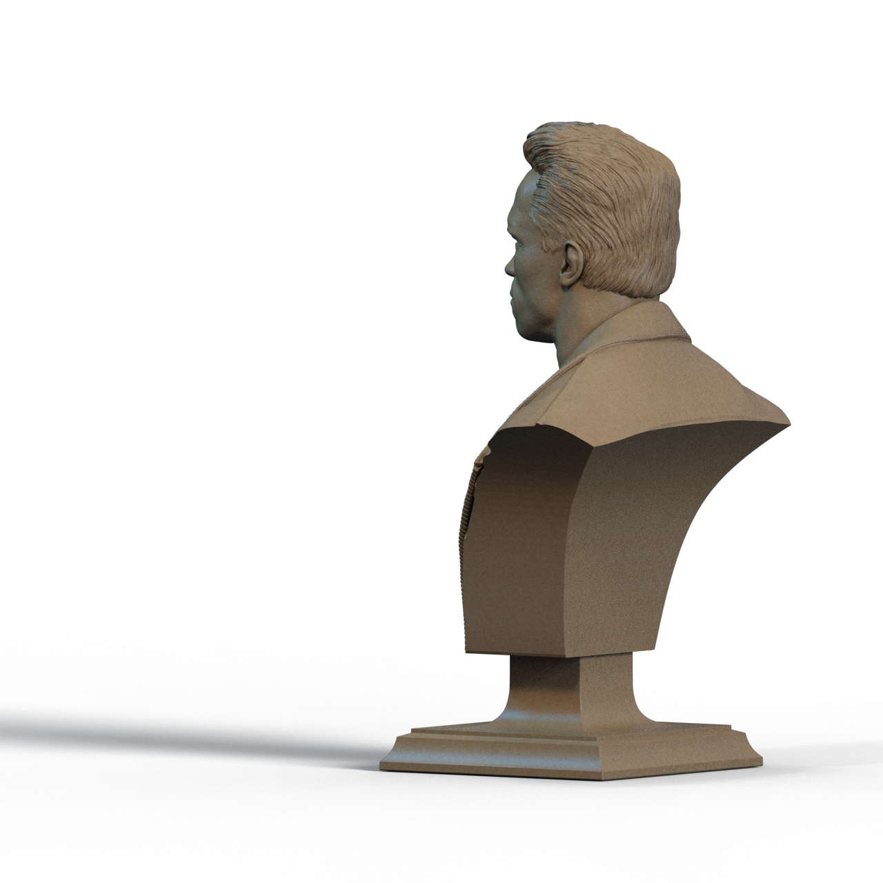 Digital STL Terminator Bust v3