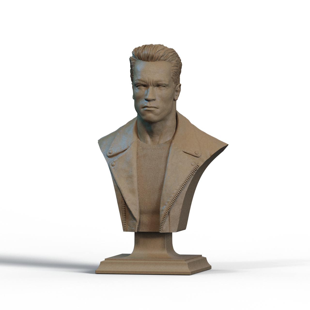 Digital STL Terminator Bust v3