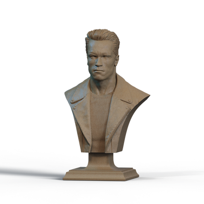 Digital STL Terminator Bust v3