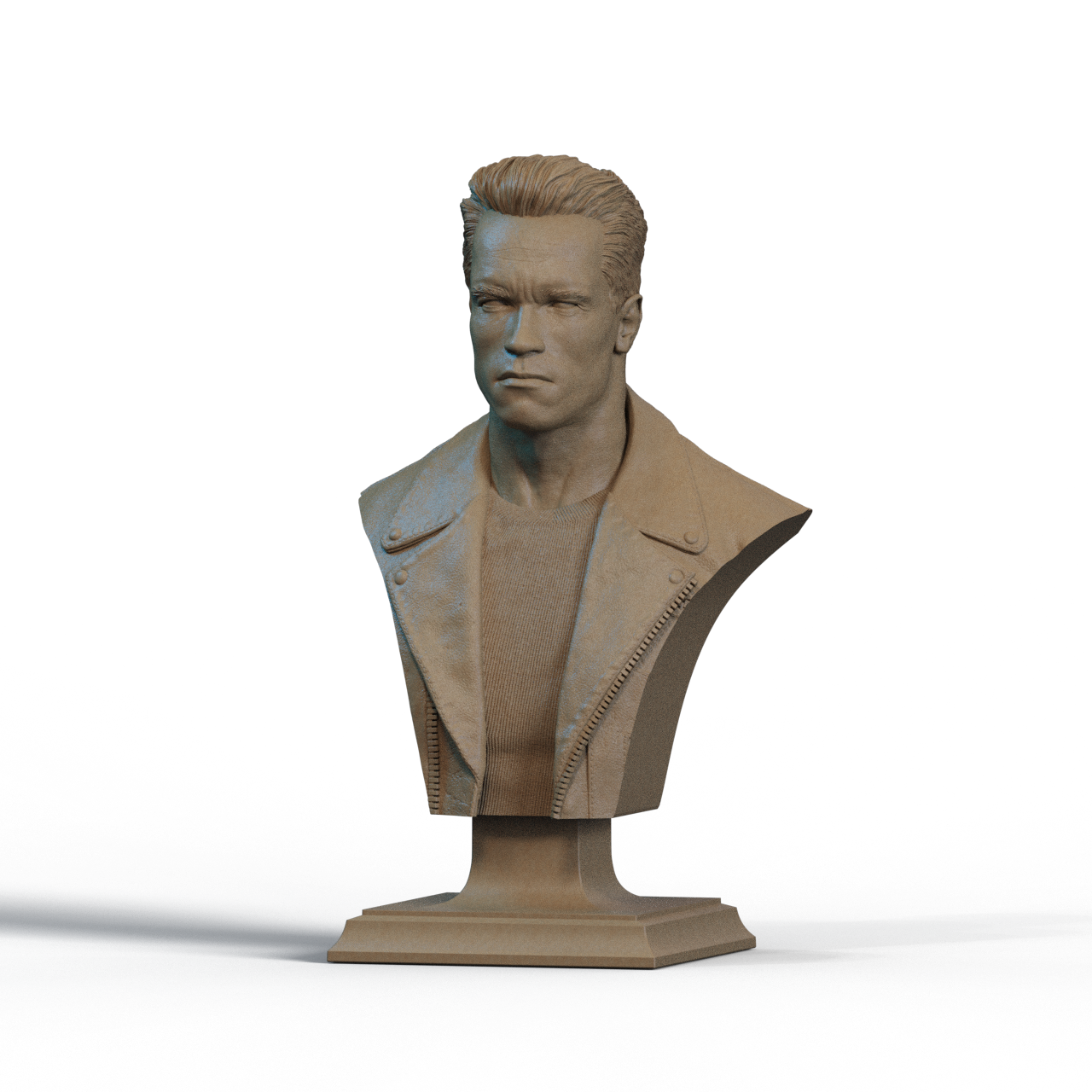 Digital STL Terminator Bust v3