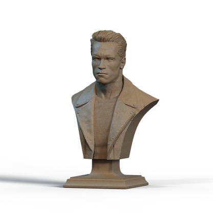 Digital STL Terminator Bust v3
