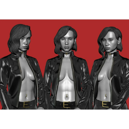 Digital STL Onicha Beautiful Girl