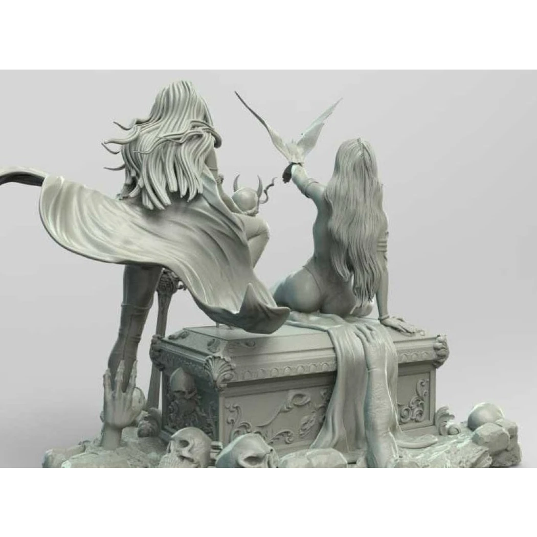 Digital STL Vampirella & Ladydeath