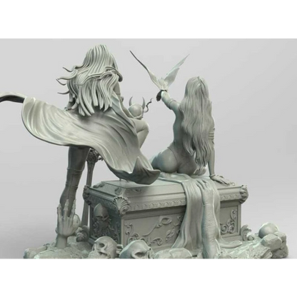 Digital STL Vampirella & Ladydeath