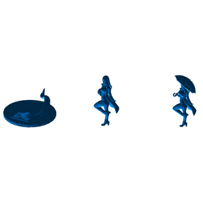 Digital STL Gwen Stacy Beautiful Girl