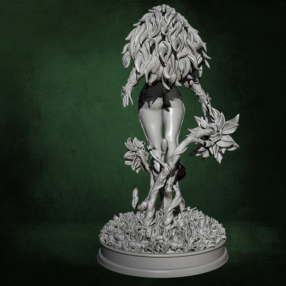 1/24 75mm Resin Superhero Model Kit Poison Beautiful Girl Unpainted