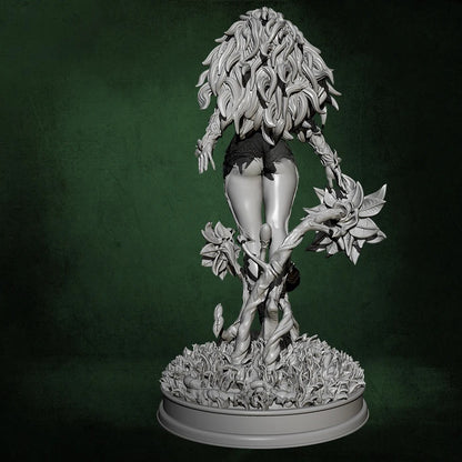 1/24 75mm Resin Superhero Model Kit Poison Beautiful Girl Unpainted