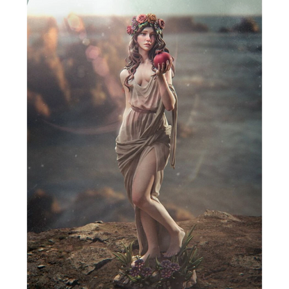 Digital STL Persephone Beautiful Girl