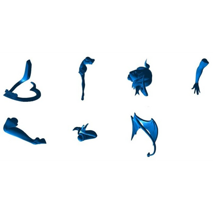 Digital STL Heart Succubus