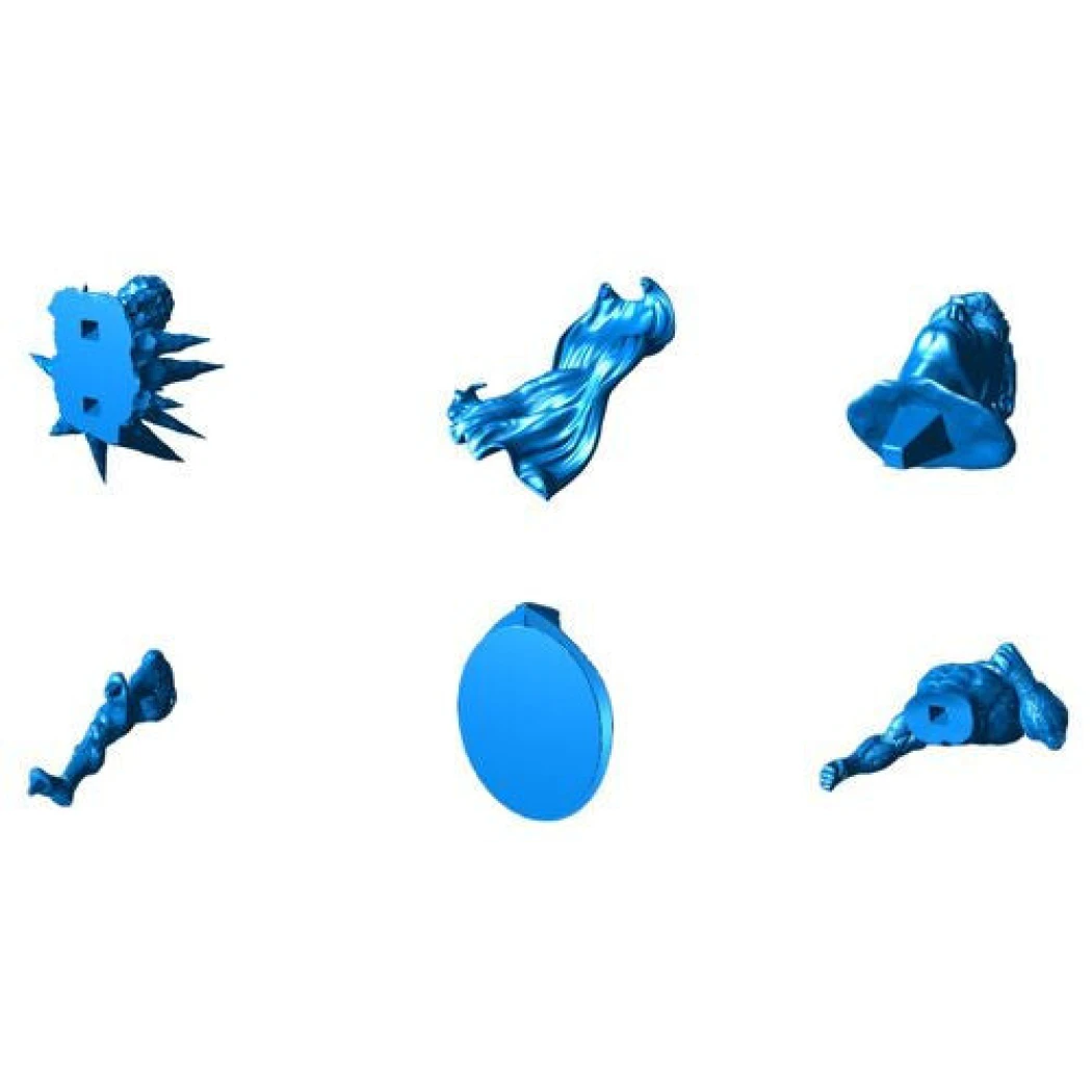 Digital STL Superman Diorama