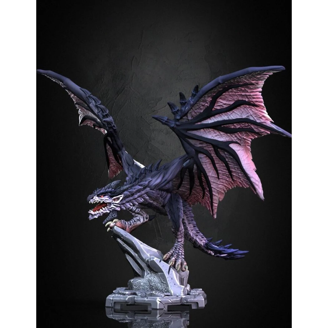Digital STL Dark Drak Wyvern