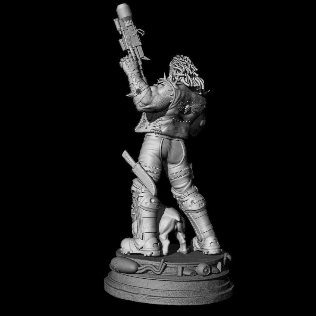 Digital STL Lobo & Dawg