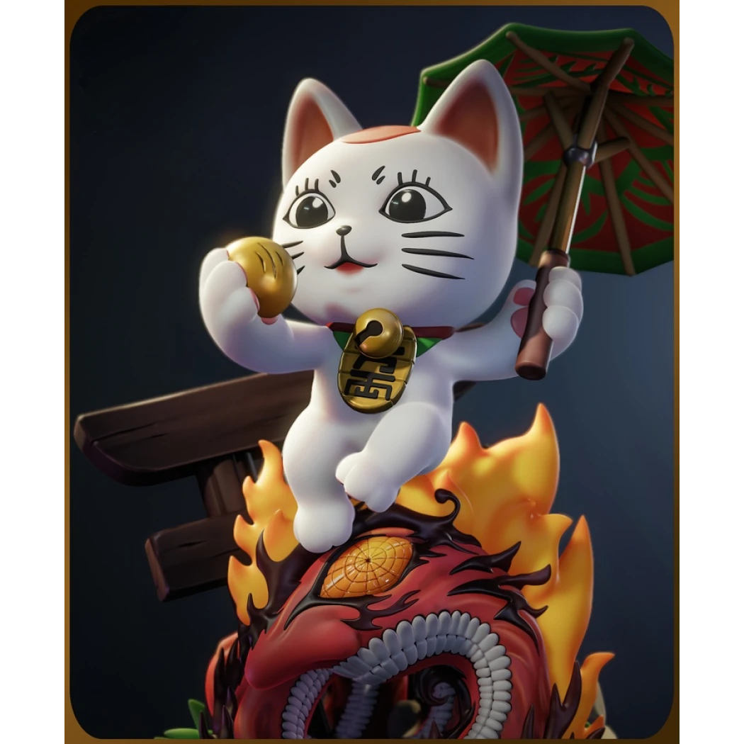 Digital STL Turbo Granny Cat Dandadan