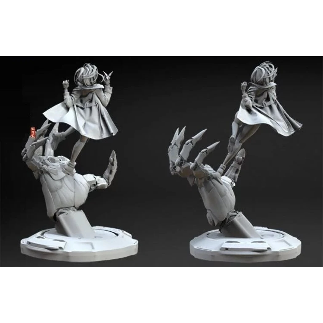 Digital STL Alita Battle Angel v8