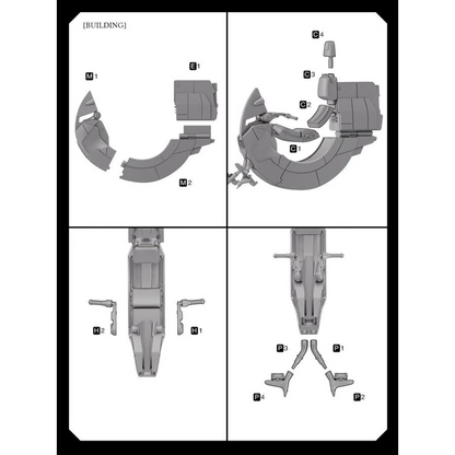 Digital STL Darth Maul Bloodfin Speeder Bike One12