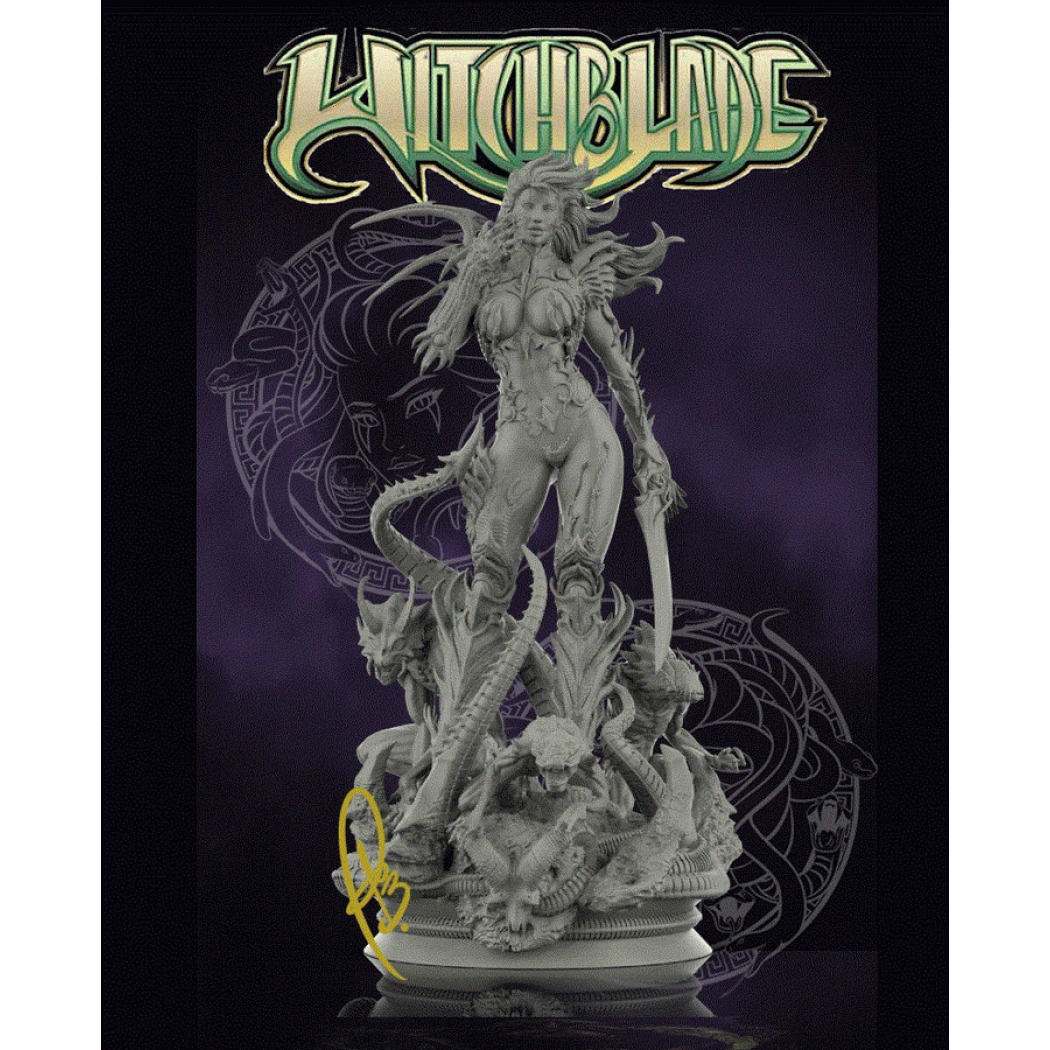 Digital STL Witchblade PinUp