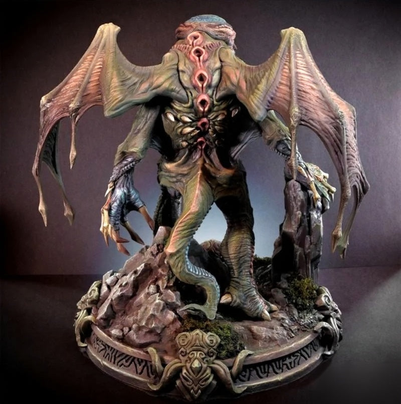 1/35 - 1/6 3D Print Model Kit Fantasy Monster Cthulhu Unpainted