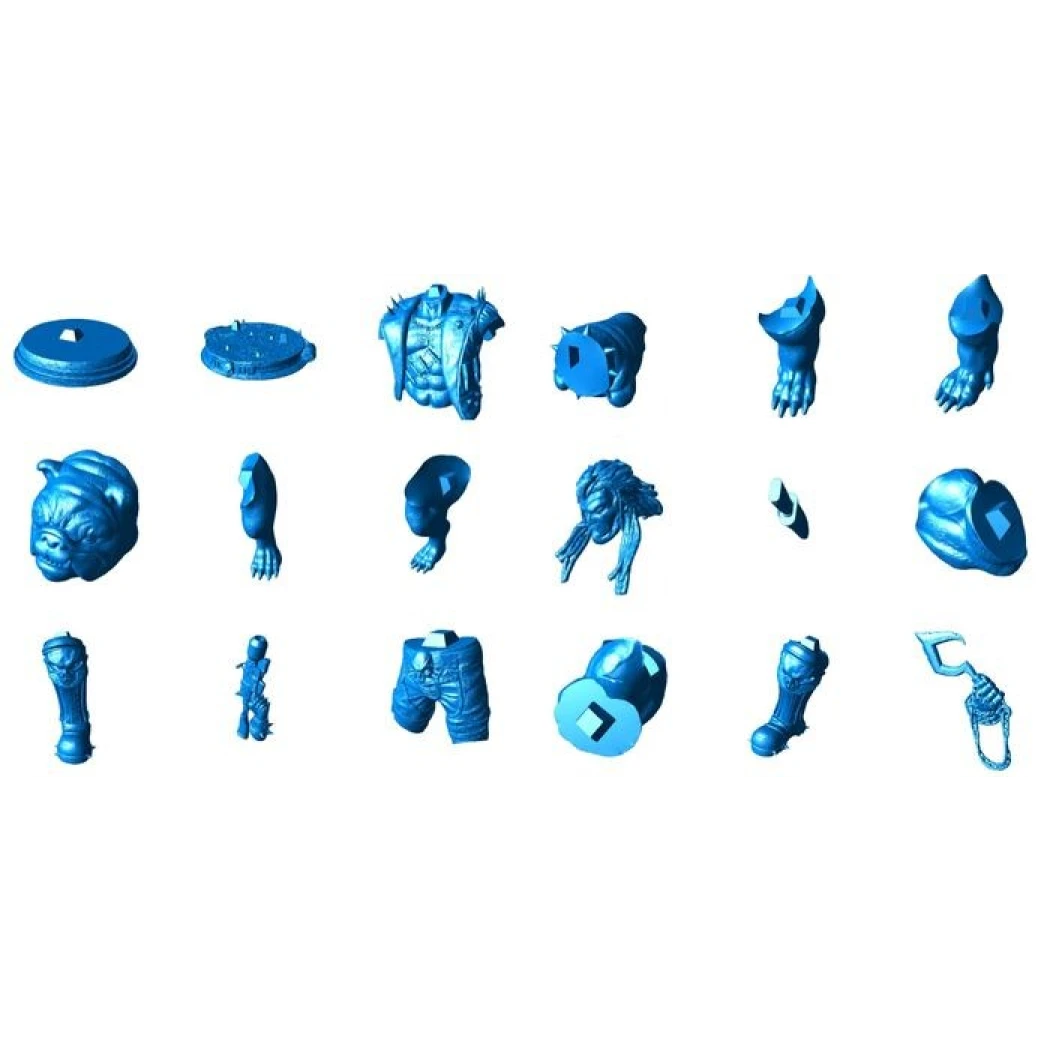 Digital STL Lobo & Dawg