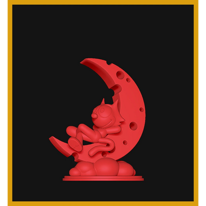 Digital STL Felix the Cat