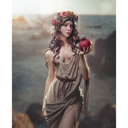 Digital STL Persephone Beautiful Girl