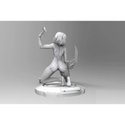 Digital STL Alita Battle Angel v5