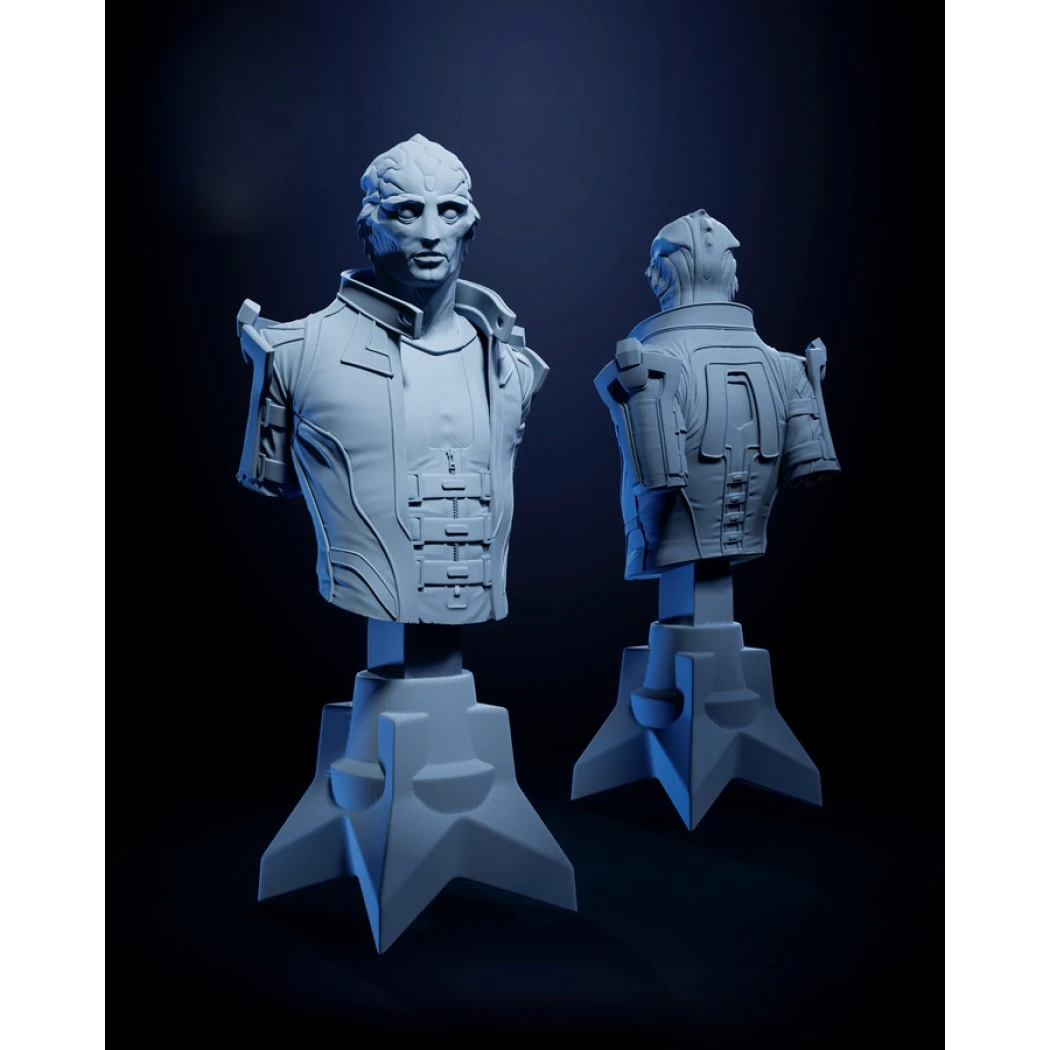 Digital STL Thane Krios Sculpture & Bust