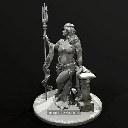 60Mm Resin Model Kit Beautiful Girl Sea Queen Fantasy Td-6173 Unpainted Full Figure Other Scale