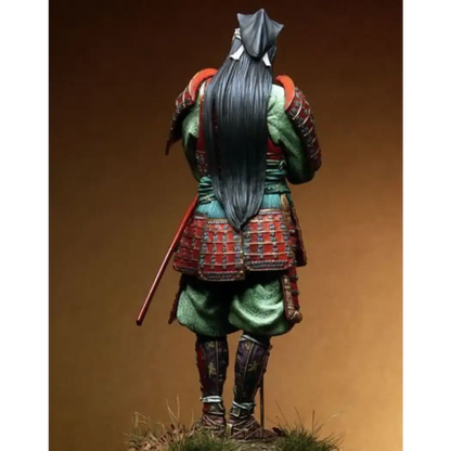 1/18 90mm Resin Model Kit Japanese Samurai with Sword Unpainted - Model-Fan-Store