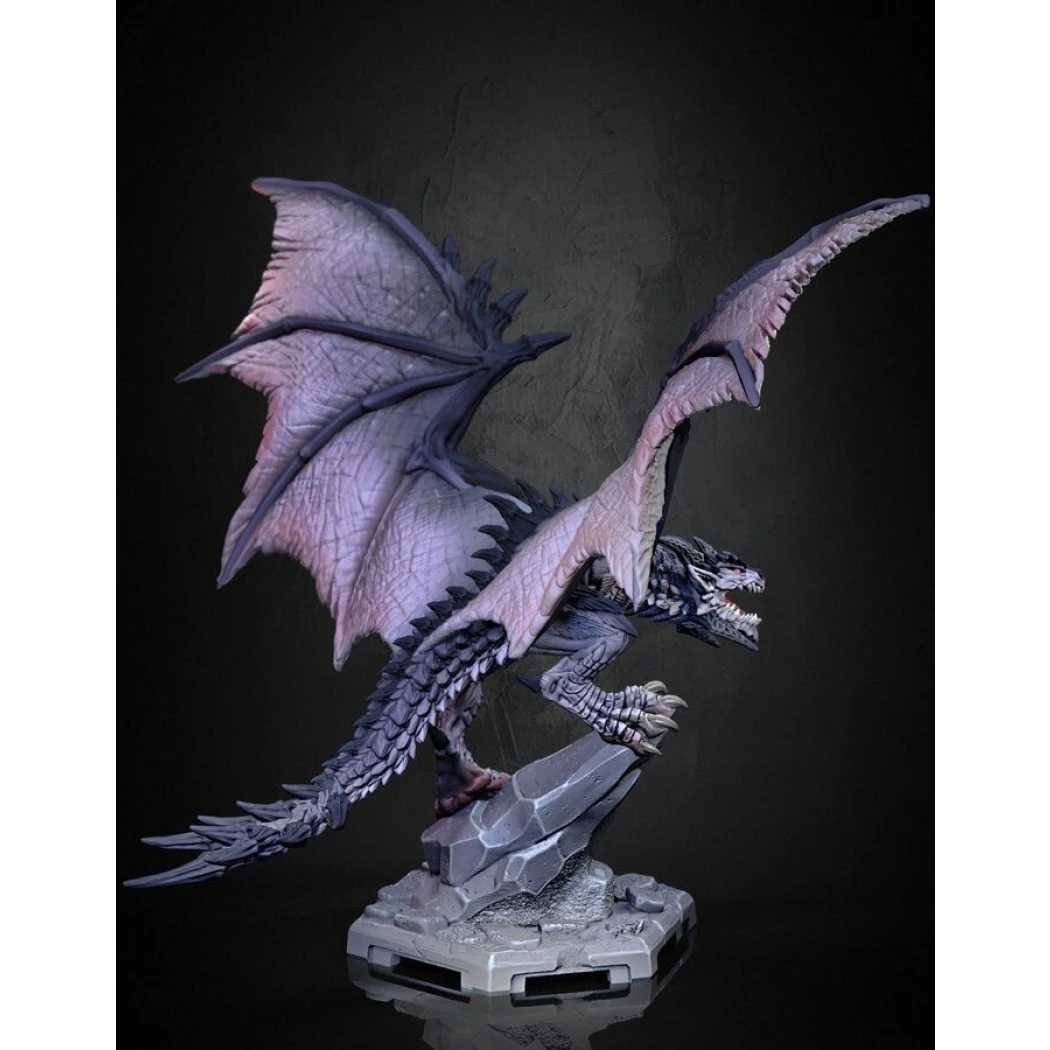 Digital STL Dark Drak Wyvern
