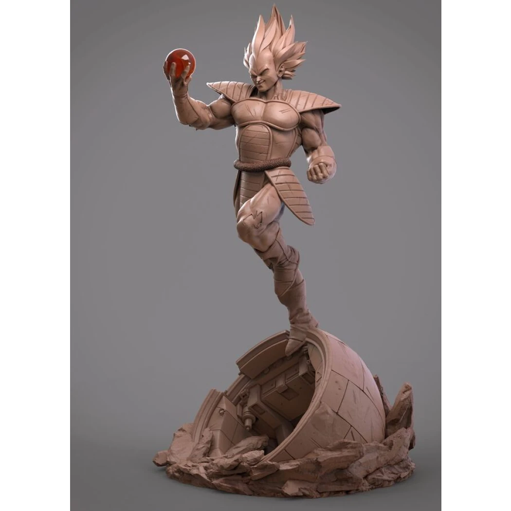 Digital STL Vegeta cristal
