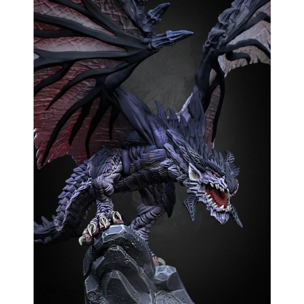 Digital STL Dark Drak Wyvern