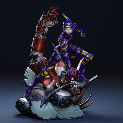 Digital STL Alita Gaming Battle Angel