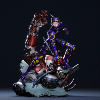 Digital STL Alita Gaming Battle Angel