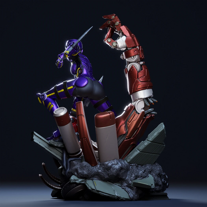 Digital STL Alita Gaming Battle Angel