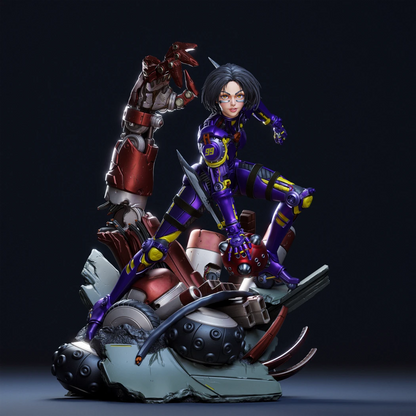 Digital STL Alita Gaming Battle Angel