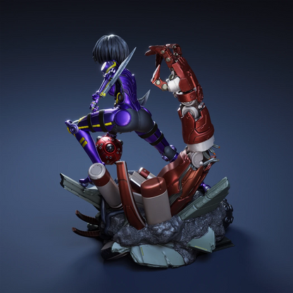 Digital STL Alita Gaming Battle Angel