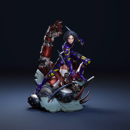 Digital STL Alita Gaming Battle Angel