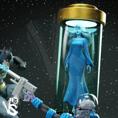Digital STL MrFreeze_Batman_Diorama