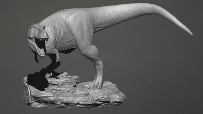 375x245x220mm 3D Print Model Kit Jurassic Park Tyrannosaurus Rex Unpainted