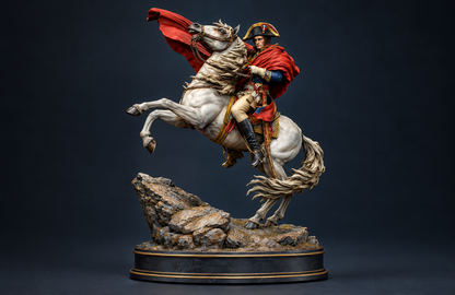 1/35 - 1/16 2pcs 3D Print Model Kit Napoleon Horseman Unpainted