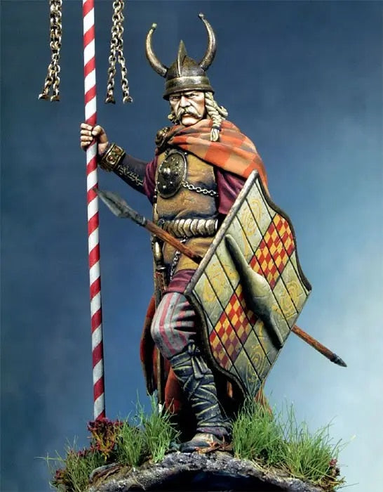 1/24 Resin Model Kit Warrior Celt Leader Unpainted