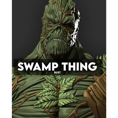Digital STL Eastman Swamp Thing Bust