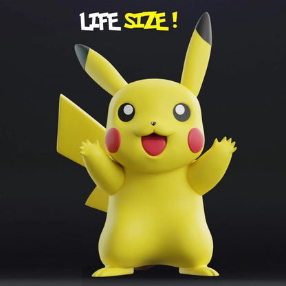 Digital STL Life sized Pikachu