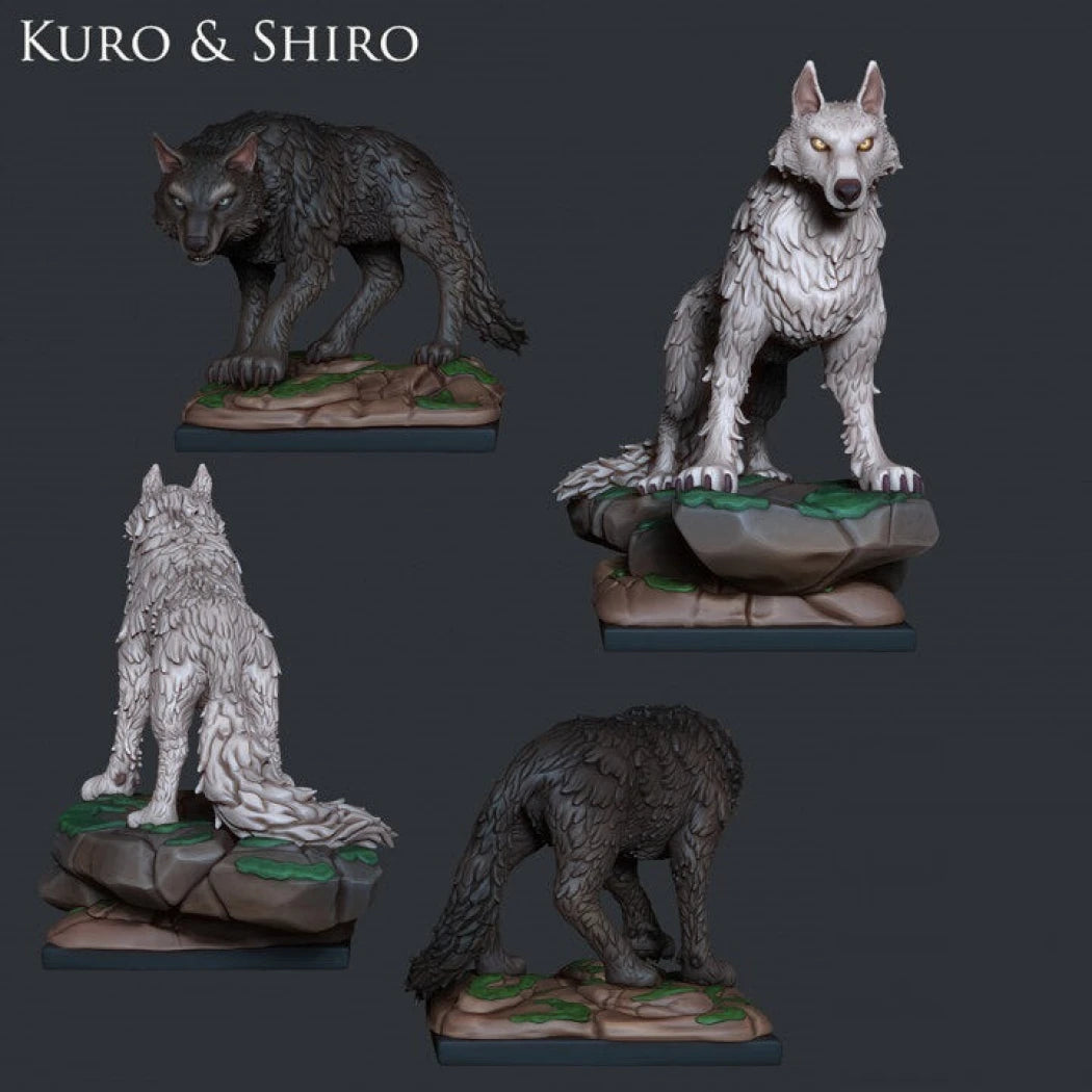 Digital STL Kuro & Shiro