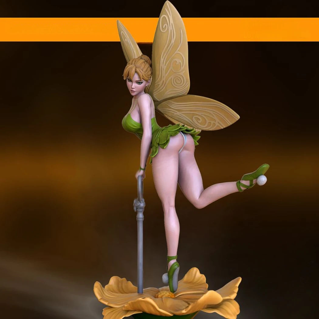 Digital STL Tinker Bell Beautiful Girl