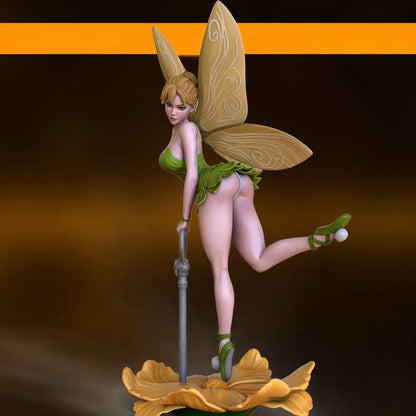 Digital STL Tinker Bell Beautiful Girl