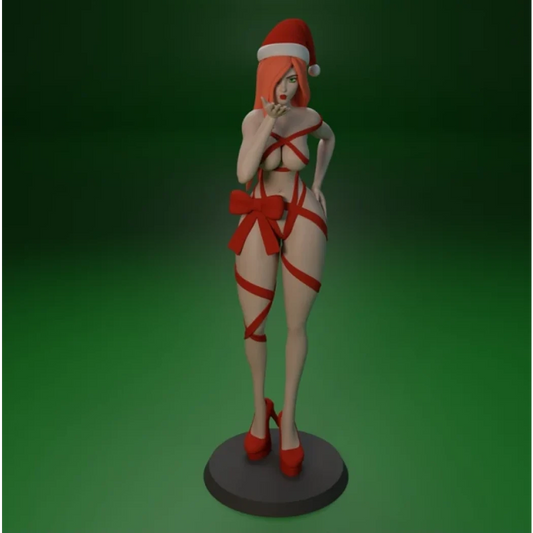 Digital STL Christmas Girl