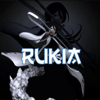 Digital STL Rukia Statue & Bust - Rukia Statue & Bust