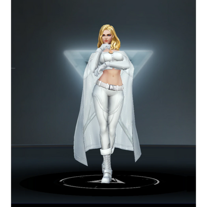 Digital STL Emma Frost Beautiful Girl